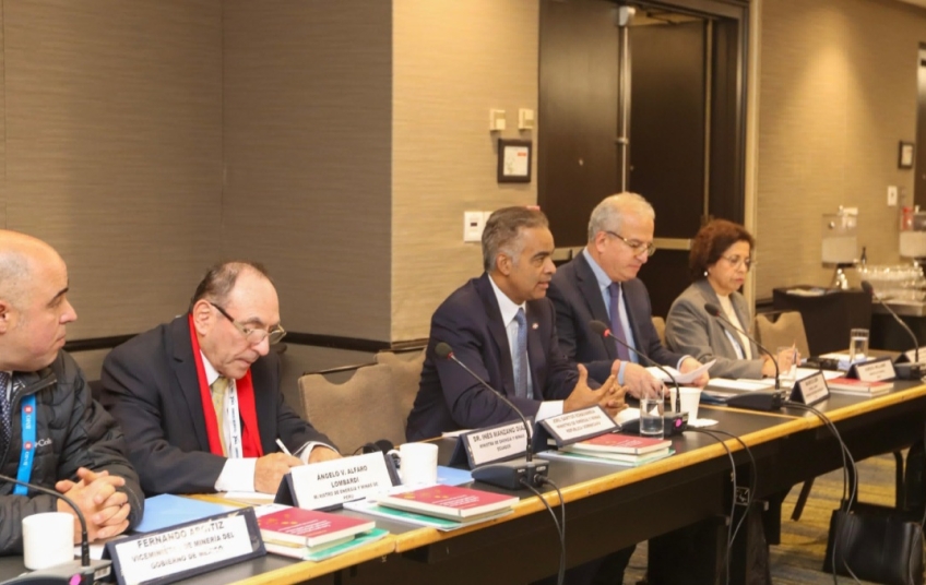 Joel Santos llama a consolidar una agenda regional que fortalezca la cooperación minera en las Américas