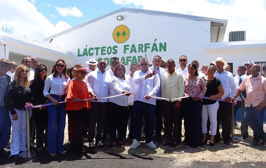 FEDA pone en marcha planta de procesamiento de lácteos en Las Matas de Farfán