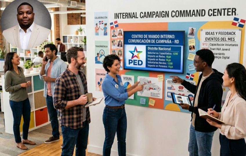 Comunicación interna: el factor decisivo detrás del éxito de las campañas políticas dominicanas