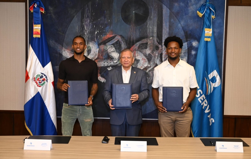 Banreservas incorpora a Jean Montero y Andrés Feliz como embajadores para fortalecer el orgullo dominicano en Europa